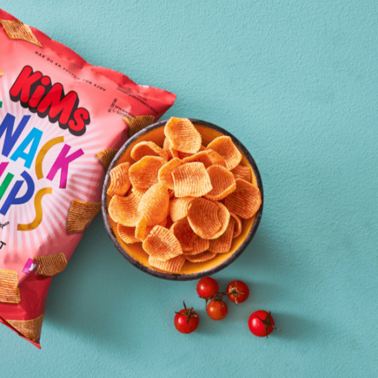 KiMs Snack Chips Krydret Tomat KiMs