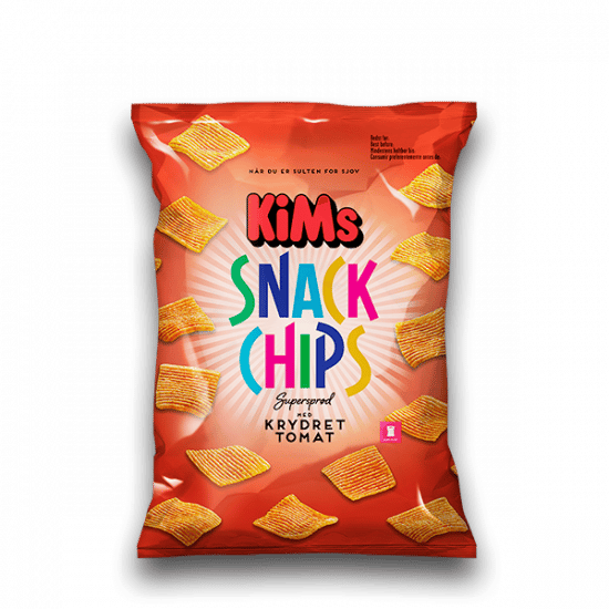 KiMs Snack Chips Krydret Tomat KiMs