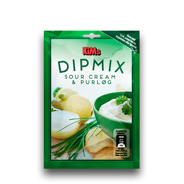 KiMs Dip Mix m/Sour Cream & Purløg