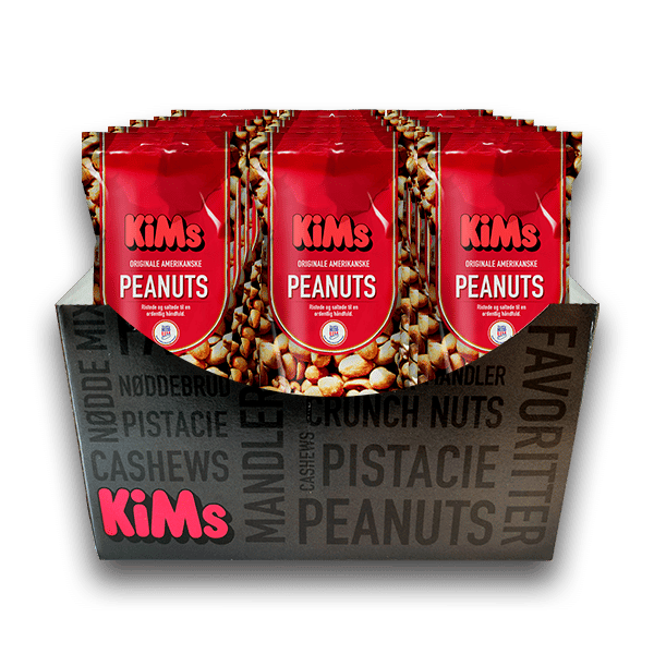 KiMs Saltede Peanuts 15x60g