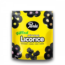 Panda Licorice Filled