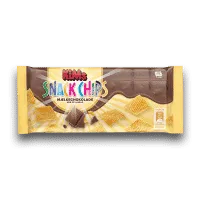 Snack chips mælkechocolade