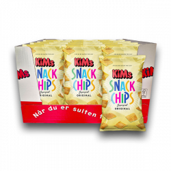 KiMs Snack Chips Original 12x90g