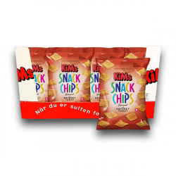 KiMs Snack Chips Krydret Tomat