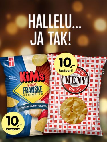 Franske kartofler og Meny