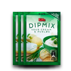 (3pk) Dip Mix m/Sour Cream & Purløg 3x18g