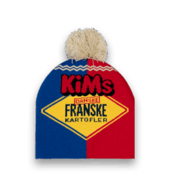 KiMs julehue ned Danske Franske Kartofler set forfra