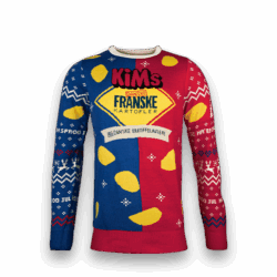 KiMs Julesweater med Danske Franske Kartofler forside