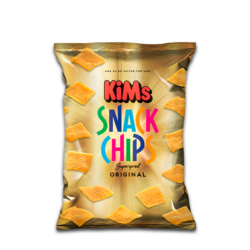 KiMs Snack Chips original i guldfolie