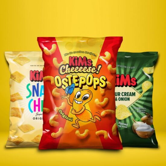 KiMs chips og snack kategori