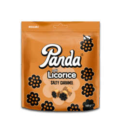 Panda Soft Licorice Salty Caramel 160g packshot