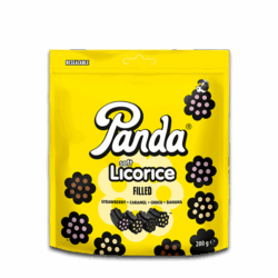 Panda Soft Licorice Filled 200g packshot
