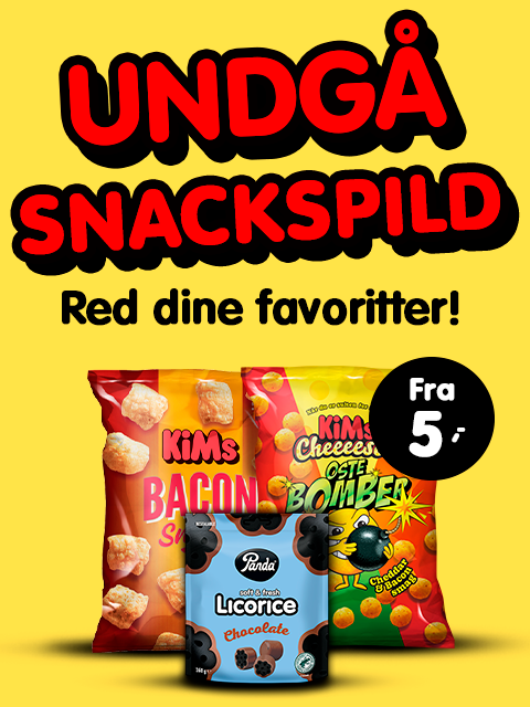 KiMs snackspild banner