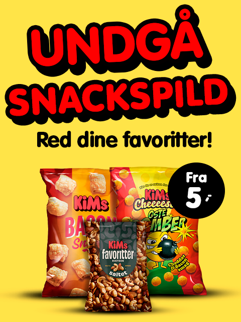 Banner mobile version med undgå Snackspild