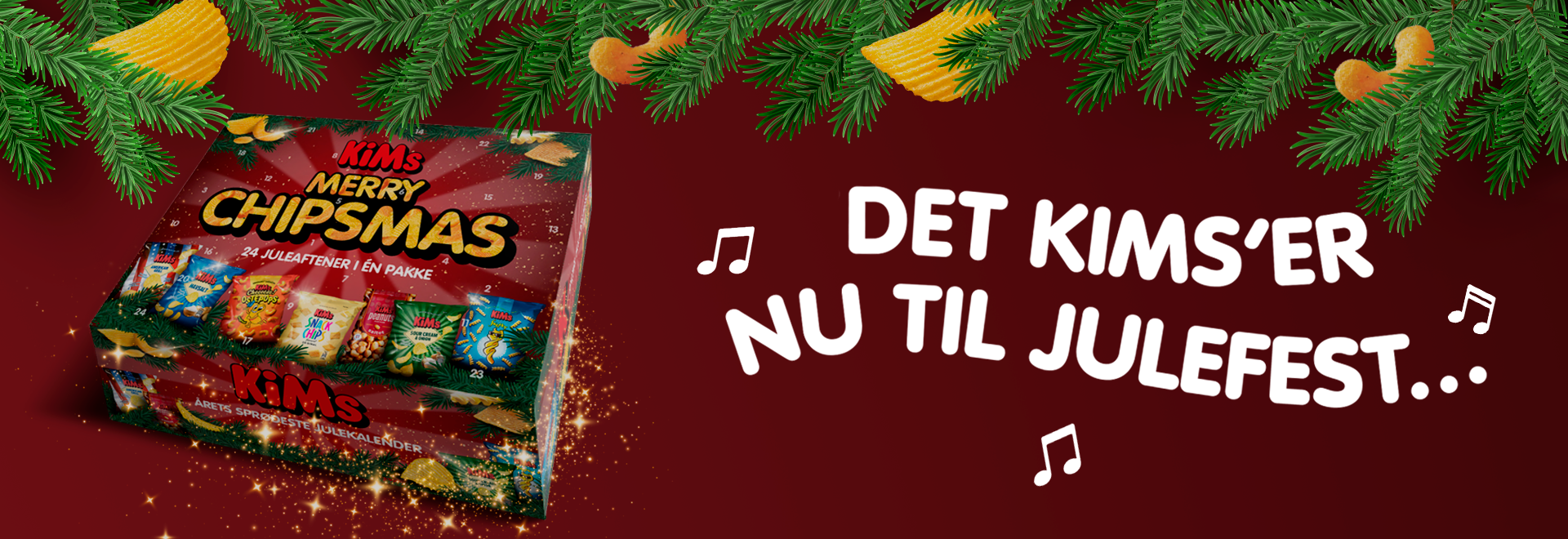 KiMs julekalender 2025 banner desktop version