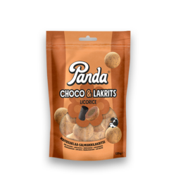 Panda Choco & Lakrits 120g