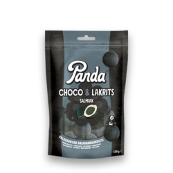 Panda Choco & Lakrits Salmiak 120g