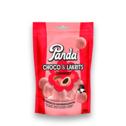 Panda Choco & Lakritz Strawberry 120g