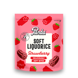 Panda Soft Strawberry Licorice 170g NYHED